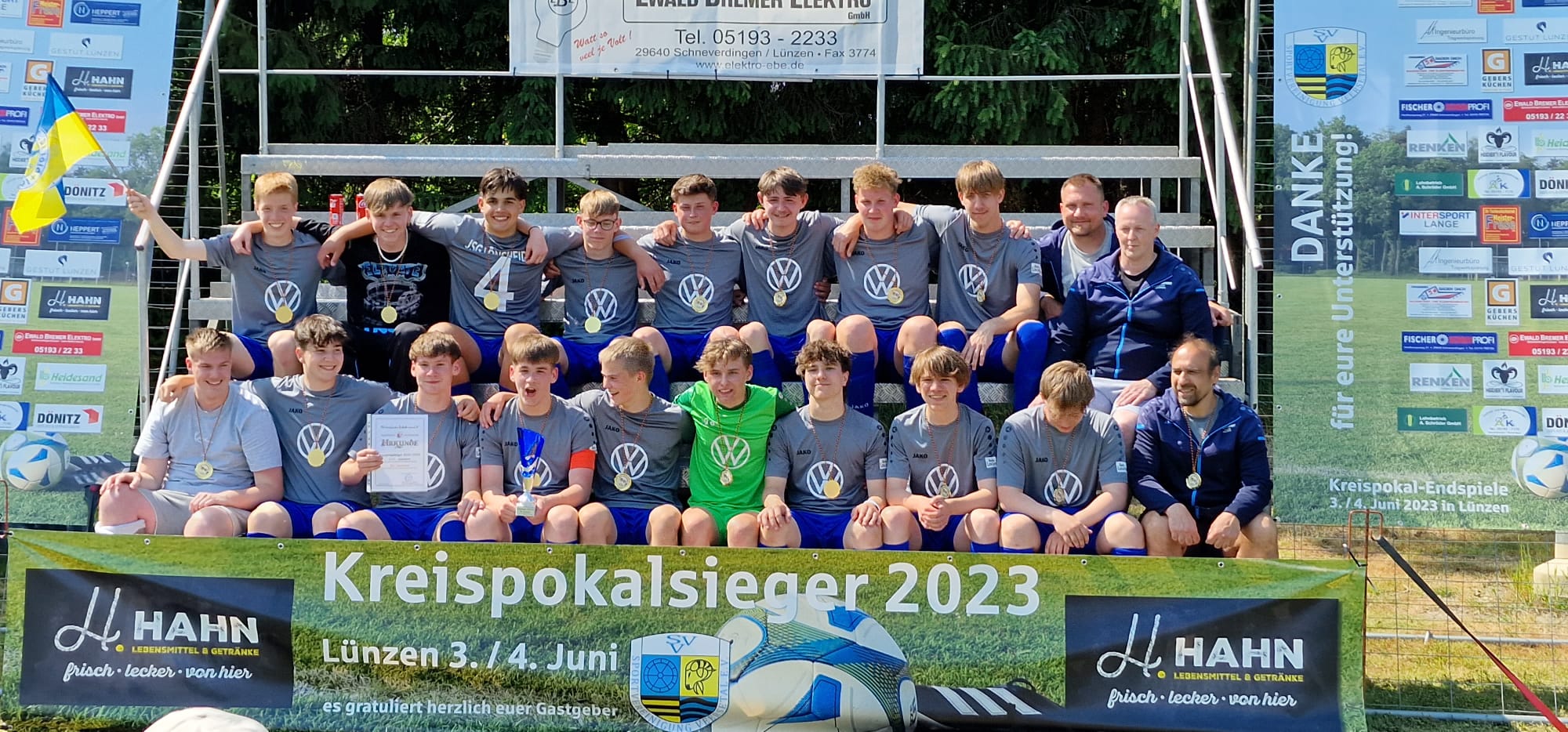 JSG Lönsheide U17 Kreispokalsieger 2023